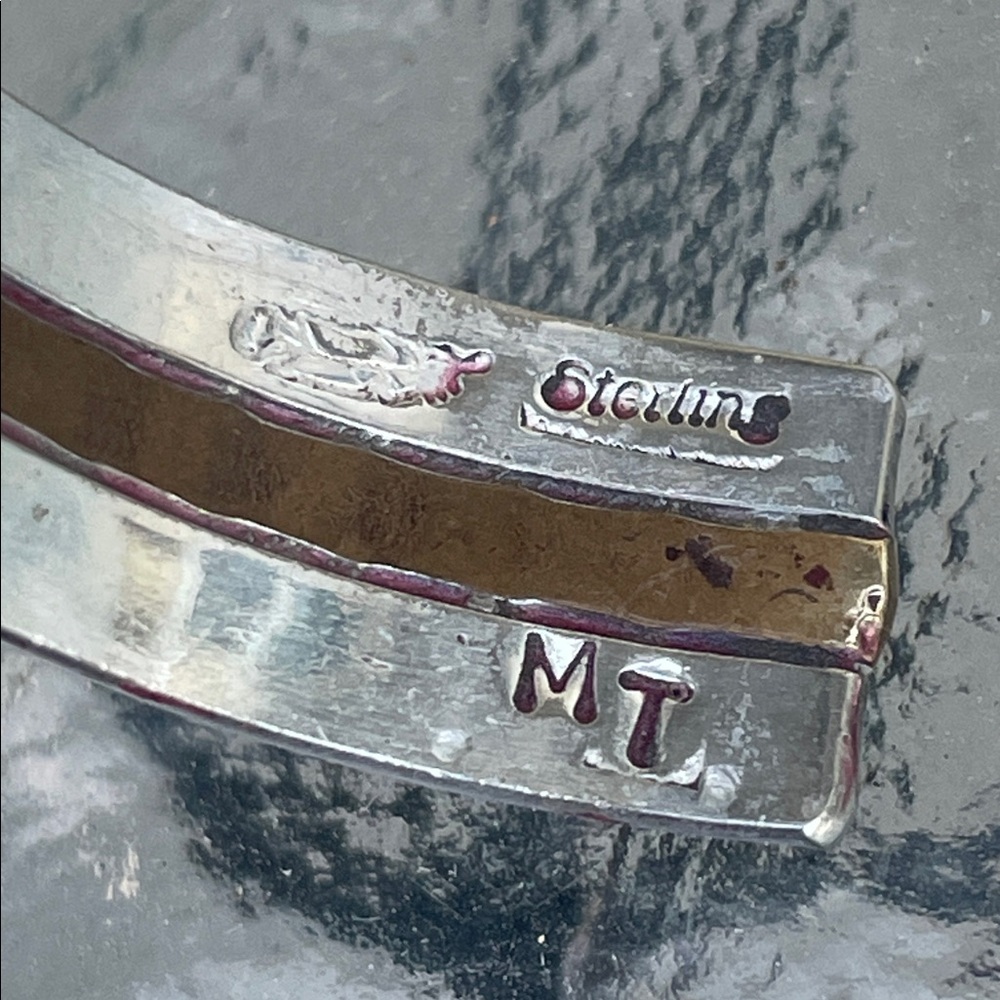 Elegant navajo MT Sterling Silver Women's Bracelet - Picture 5 of 5